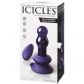 Icicles No 83 Vibrerende Glas Butt Plug  90