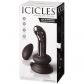 Icicles No 84 Vibrerende Glas P-Spot Plug billede af emballagen 90