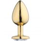 Precious Metals Large Jewel Butt Plug  1