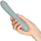Amaysin Ribbed Dildo Vibrator Produktbillede med hånd 50