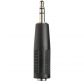 E-stim 2,5 mm til 3,5 mm Adapter Produktbillede 1