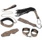 Baseks Leopard Kinky Bondage Sæt 6 stk Produktbillede 1