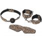 Baseks Leopard Kinky Bondage Sæt 3 stk Produktbillede 1