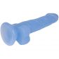 Baseks Jellies Realistisk Blå Small Dildo med Sugekop 20 cm Produktbillede 4