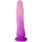 Baseks Tofarvet Glitter Medium Dildo 20 cm Produktbillede 2