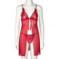 Nortie Gro Rød Blonde Babydoll Sæt Produktbillede 6