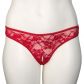 Nortie Siv Bundløs Rød Blonde G-streng Plus Size Produktbillede 6