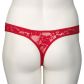 Nortie Siv Bundløs Rød Blonde G-streng Plus Size Produktbillede 8