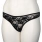 Nortie Siv Bundløs Sort Blonde G-streng Plus Size Produktbillede 7
