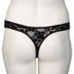 Nortie Siv Bundløs Sort Blonde G-streng Plus Size Produktbillede 8