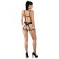 Cottelli Bondage Harness Sæt Produktbillede på model 2