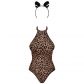 Obsessive Leopard Bodystocking Produktbillede 3