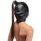 Strict PU Læder Hestehale Bondage Hætte Produktbillede på model 2