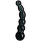 Sinful Black Groove Glas Dildo 17 cm Produktbillede 1