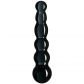 Sinful Black Groove Glas Dildo 17 cm Produktbillede 2