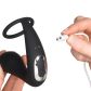 Sinful Vibrerende Fjernbetjent Prostata Stimulator med Penisring Produktbillede med hånd 51