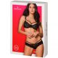 Obsessive Sort Blonde BH Sæt Emballagebillede 90