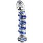 ToyJoy G-spot Gemstone Glas Dildo 18 cm Produktbillede 1