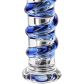 ToyJoy G-spot Gemstone Glas Dildo 18 cm Produktbillede 3