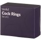 Sinful Passion Purple Penisring Sæt 3 stk Emballagebillede 90
