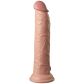 King Cock Elite Dual Density Fjernbetjent Vibrerende Dildo 25 cm Produktbillede 1