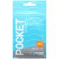TENGA Pocket Wave Line Masturbator Emballagebillede 1