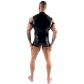 Svenjoyment Wetlook Top med Harness Produktbillede 2