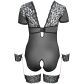 Cottelli Bondage Bundløs Blonde Body med Manchetter Plus Size Produktbillede 4