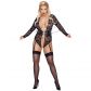 Cottelli Bondage Bundløs Body med Lange Ærmer Plus Size Produktbillede 1