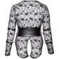 Cottelli Bondage Bundløs Body med Lange Ærmer Plus Size Produktbillede 4
