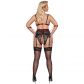 Cottelli Bondage BH og Bundløs Trusse Sæt Plus Size Produktbillede 2
