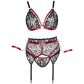 Cottelli Bondage BH og Bundløs Trusse Sæt Plus Size Produktbillede 3