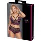 Cottelli Curves Lilla Blonde BH Sæt Plus Size Emballagebillede 90