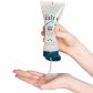 Just Glide Premium Silikonebaseret Anal Glidecreme 200 ml Produktbillede med hånd 51