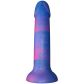 baseks Blue Galaxy Silikone Dildo 18 cm Produktbillede 2