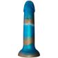 baseks Copper Blue Silikone Dildo 18 cm Produktbillede 2