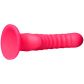 baseks Ribbed Stimulation Silikone Dildo 17 cm Produktbillede 4
