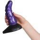 Creature Cocks Orion Invader Silikone Dildo 19 cm Produktbillede med hånd 50