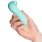 Tracy's Dog C-Cucumber Sugende Stimulator Produktbillede med hånd 51