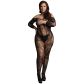 Le Désir Langærmet Bundløst Catsuit Plus Size Produktbillede 1