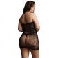 Le Désir Stropløs Mini Kjole Plus Size Produktbillede 2