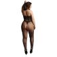 Le Désir Sort Halterneck Catsuit Plus Size Produktbillede 2