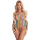 Pink Lipstick Multifarvet Langærmet Bodysuit Produktbillede 1