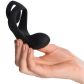Svakom Benedict Opladelig Dobbelt Ring Perineum Stimulator Produktbillede med hånd 50