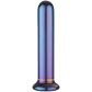 Sinful Blue Pillar Glas Dildo 15,5 cm Produktbillede 1