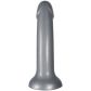 baseks Sparkling Silver Silikone Dildo 18 cm Produktbillede 3