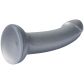 baseks Sparkling Silver Silikone Dildo 18 cm Produktbillede 4