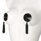 baseks Runde Sorte Nipple Covers med Kvaster Produktbillede 60