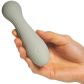 Amaysin Bliss Lille Opladelig Wand Vibrator Produktbillede med hånd 50