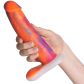 Vixen Creations Bandit Tie-Bright VixSkin Dildo 20.5 cm Produktbillede med hånd 50